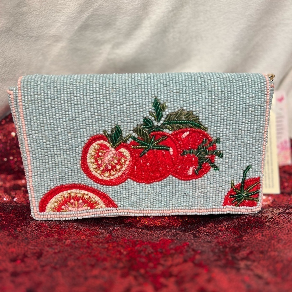 🍅MADE IN INDIA BEAUTIFUL VIRAL Handmade
Tomato Beaded Sling Bag-NWT🍅 - Picture 9 of 15